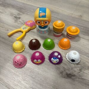 Pororo Ice Cream Store Playset Little Penguin Korean